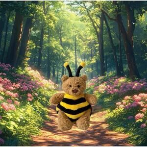 Bartholomew bear cute clothes outfits - bumblebee(tiny)